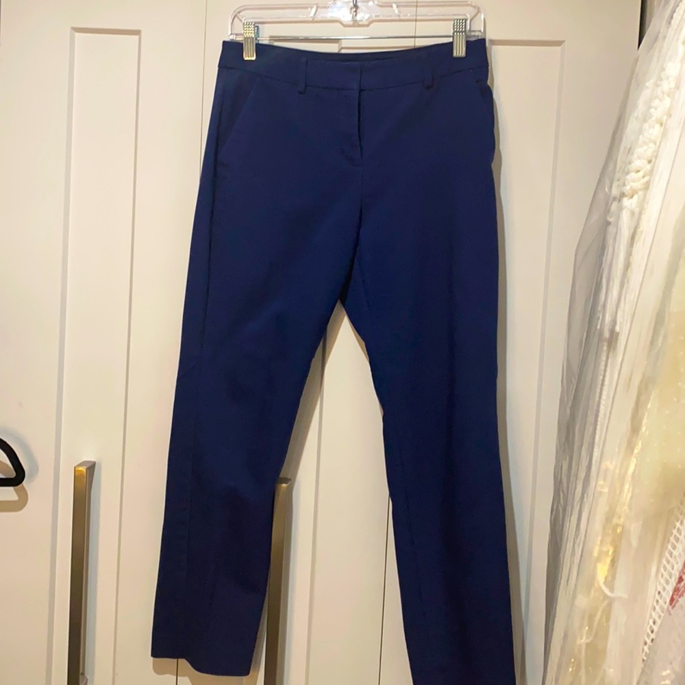 Express Blue ankle columnist pant ( strength)